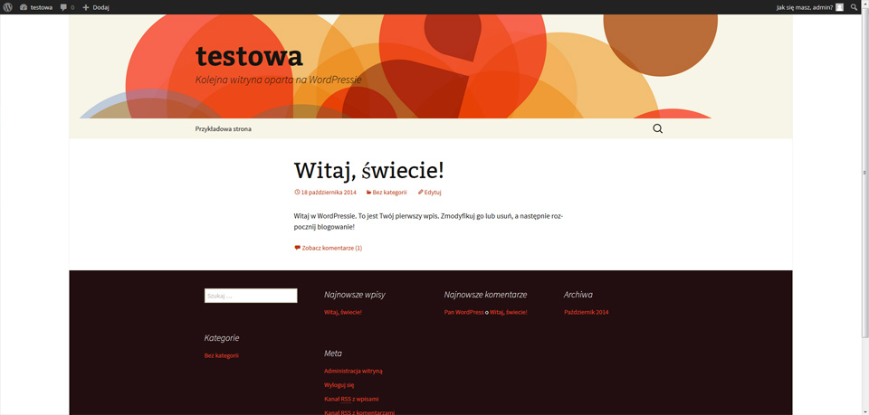 Jak zmienić motyw WordPress w naszej stronie www Lublin