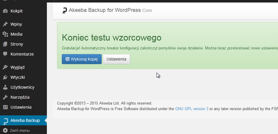WordPress - jak wykonać kopię strony www Lublin na CMS WordPress - instalacj, konfiguracja i wykonie backupu strony internetowej Puławy