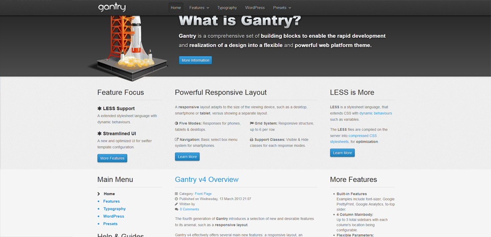 Gantry 4 dla Joomla 3 - jak zrobić pływające menu, fixed menu dla strony www Lublin na Joomla