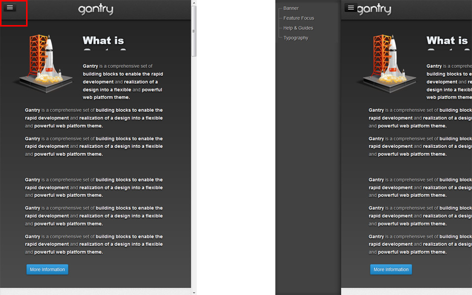 Strona One Page na Joomla 3 i gantry framework - strony www Lublin na Joomla