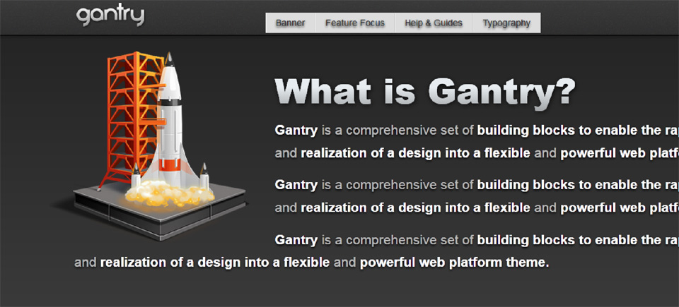 Strona One Page na Joomla 3 i gantry framework - strony www Lublin na Joomla