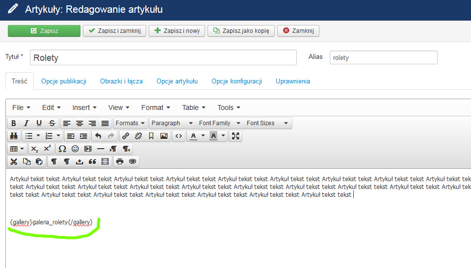 responsywne strony www Lublin na joomla