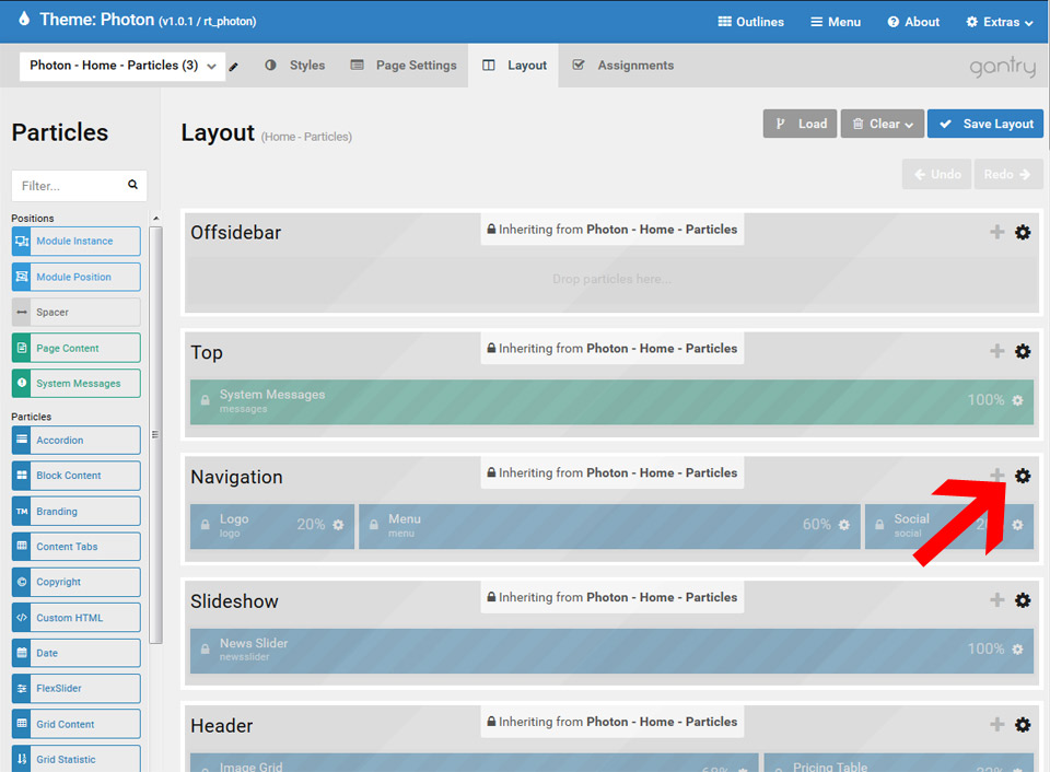 strony internetowe Lublin na joomla i frameworku Gantry 5