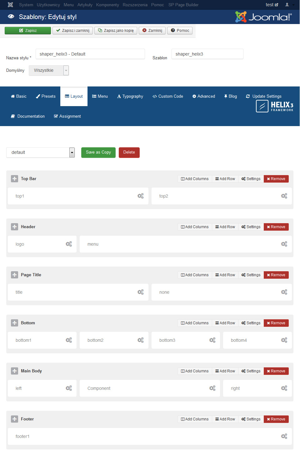 responsywne strony internetowe Puławy na Joomla