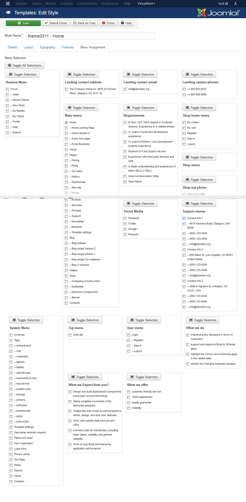 Jumerix szablon od Template Monster dla naszej strony www Lublin na Joomla