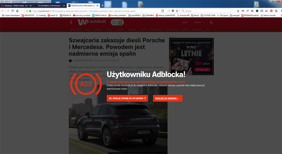 adblock, kaspersky