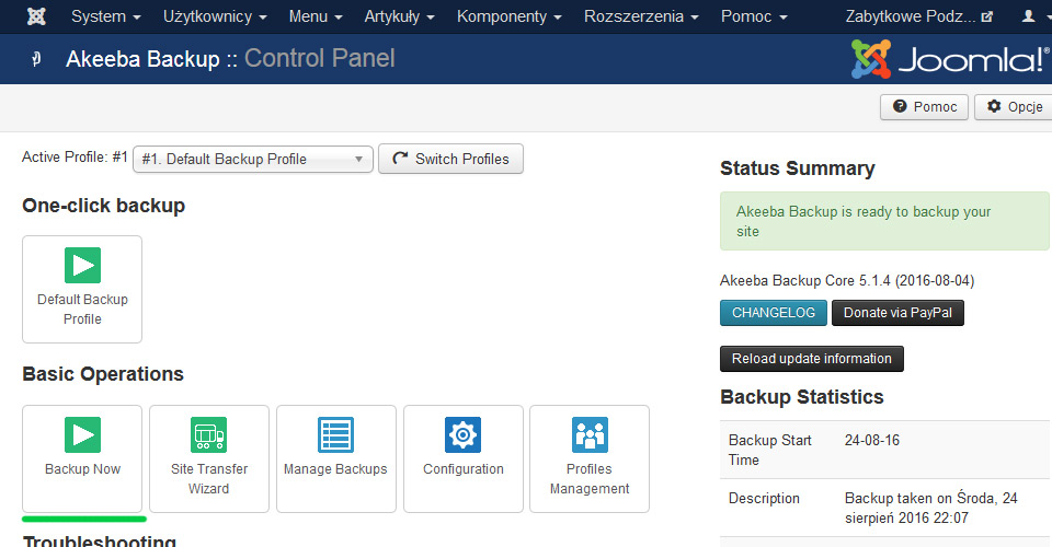 Projektuję strony internetowe Lublin na Joomla