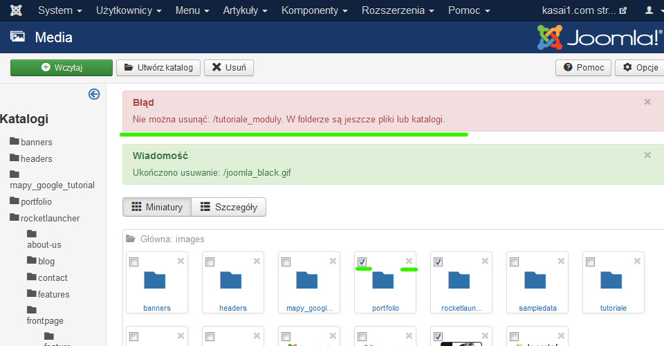 Projektuję strony internetowe lublin na joomla