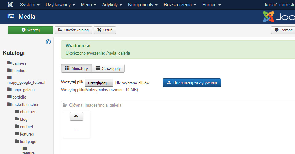Projektuję strony www Lublin na Joomla