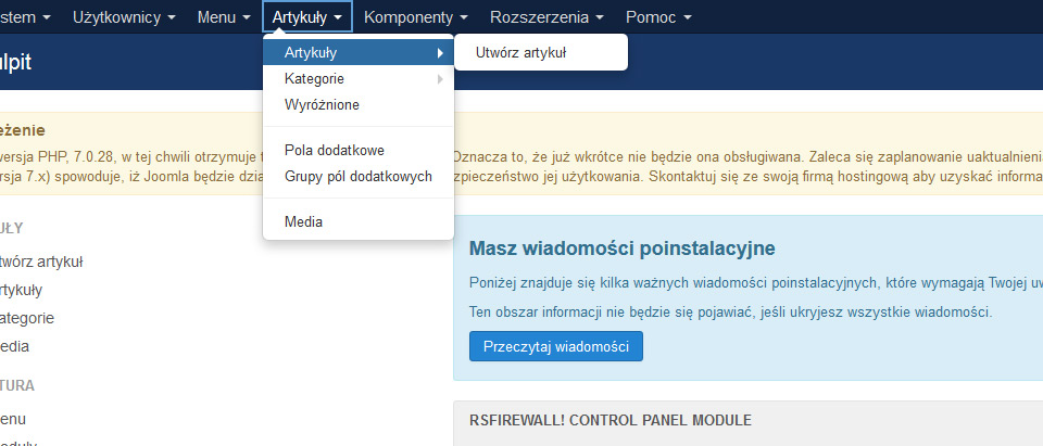 joomla, opis, taki, artykuł