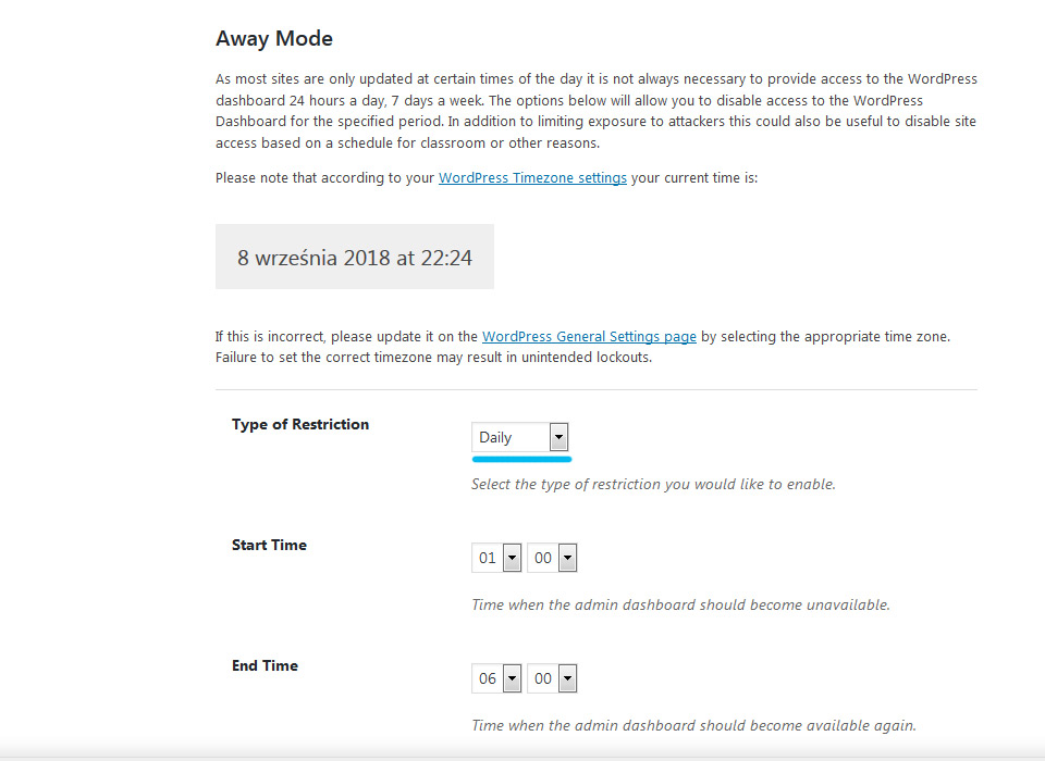 WordPress, admin, iThemes Security